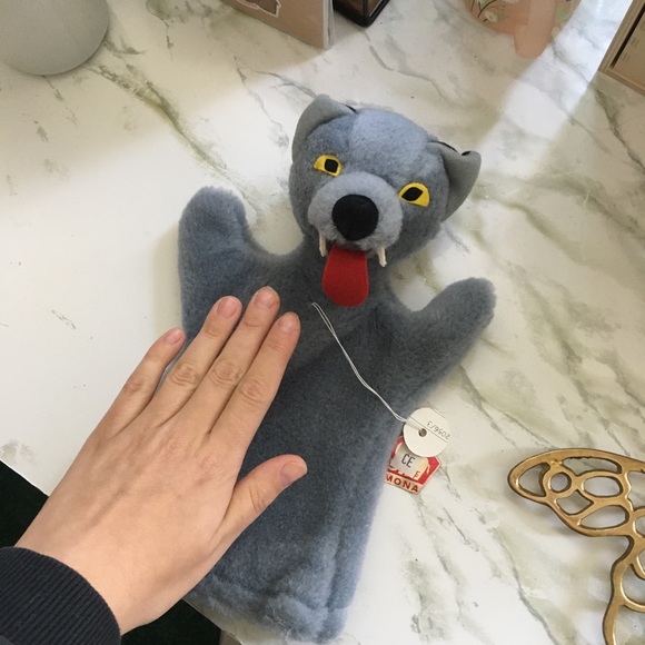 Wolf - MORAVSKA BRNO Handmade Czech puppet NWT - Picture 11 of 11